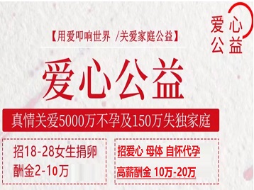 宜君捐卵助孕生子 爱心志愿者招募